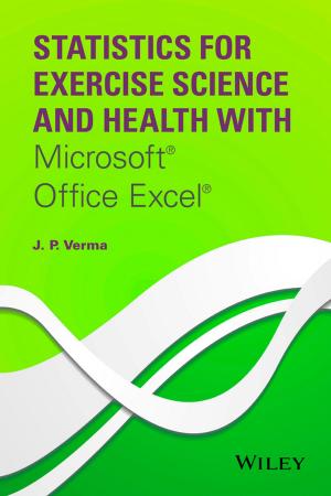 Cover of the book Statistics for Exercise Science and Health with Microsoft Office Excel by Andrew P. Sage, William B. Rouse