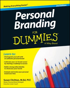Cover of the book Personal Branding For Dummies by Steve Franklin, Lynn Peters Adler