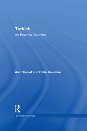 Cover of the book Turkish: An Essential Grammar by 
