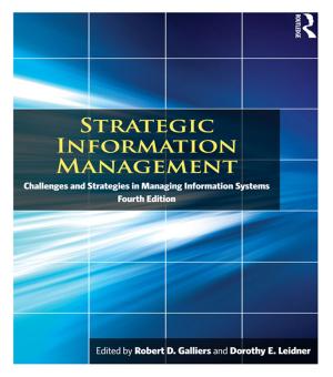 Cover of the book Strategic Information Management by Nicholas Tarrier, Patricia Gooding, Daniel Pratt, James Kelly, Yvonne Awenat, Janet Maxwell