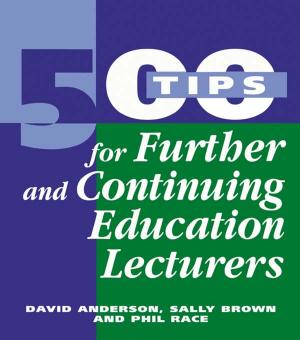 Book cover of 500 Tips for Further and Continuing Education Lecturers