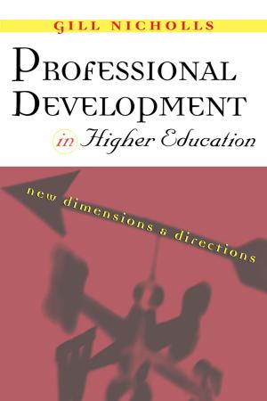 Cover of the book Professional Development in Higher Education by David Ward