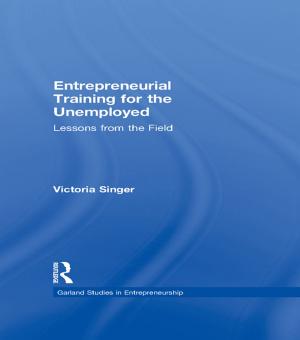 Cover of the book Entrepreneurial Training for the Unemployed by 
