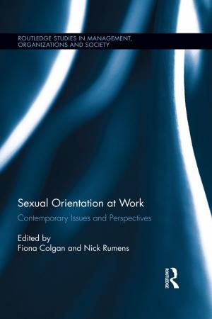 Cover of the book Sexual Orientation at Work by 