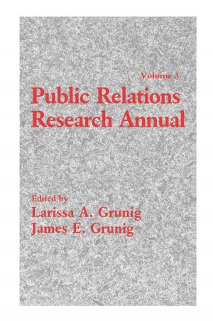 Cover of the book Public Relations Research Annual by 