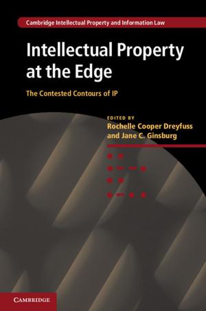 Cover of the book Intellectual Property at the Edge by Malcolm K. Sparrow