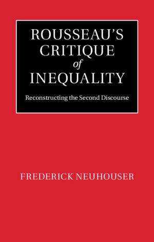 Cover of the book Rousseau's Critique of Inequality by Friedrich Schneider, Dominik H. Enste