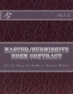 Cover of Master/Submissive BDSM Contract