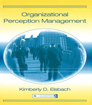 Cover of the book Organizational Perception Management by Marysia Zalewski