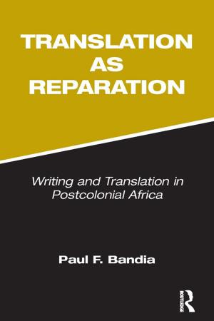 Cover of the book Translation as Reparation by 