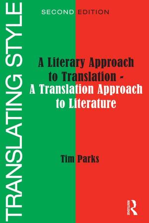 Cover of the book Translating Style by Ken Pender