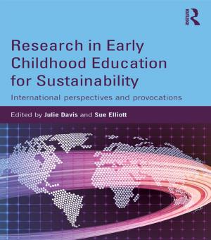 Cover of the book Research in Early Childhood Education for Sustainability by Enrique Alcaraz, Brian Hughes