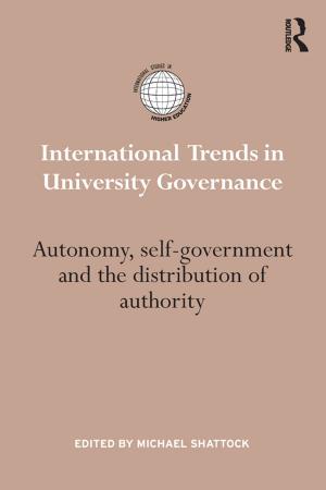 Cover of the book International Trends in University Governance by Nicholas A. Phelps