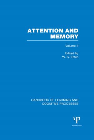 Cover of the book Handbook of Learning and Cognitive Processes (Volume 4) by 