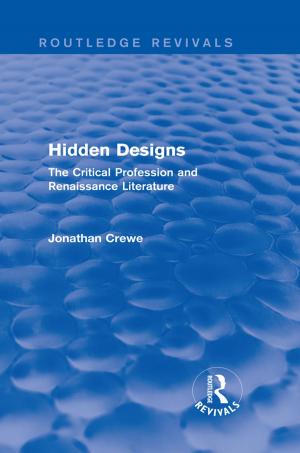 Book cover of Hidden Designs (Routledge Revivals)