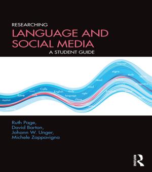 Book cover of Researching Language and Social Media