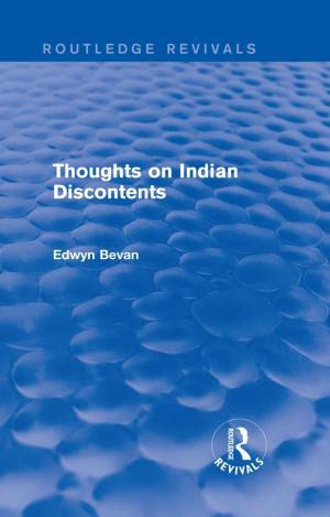 bigCover of the book Thoughts on Indian Discontents (Routledge Revivals) by 