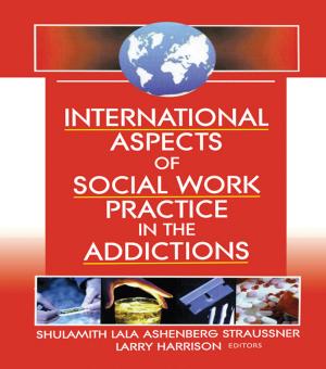Book cover of International Aspects of Social Work Practice in the Addictions