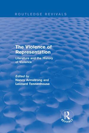 Cover of the book The Violence of Representation (Routledge Revivals) by Richard C. Kearney, Patrice M. Mareschal