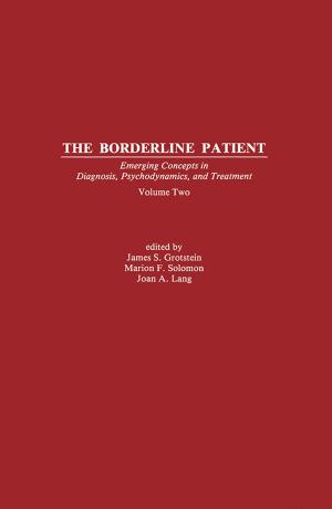 Cover of the book The Borderline Patient by Andrea Lobo R, Adriana Espinosa B, Andrea Guerrero Z, Víctor Ospina V
