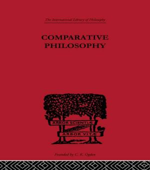 Cover of the book Comparative Philosophy by Jennifer Milioto Matsue
