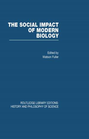 Cover of the book The Social Impact of Modern Biology by John T. Zepper, William W. Brickman