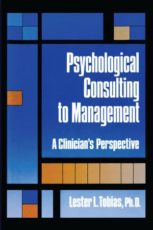 Cover of the book Psychological Consulting To Management by 