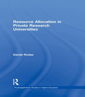 Cover of the book Resource Allocation in Private Research Universities by Alan Bowman