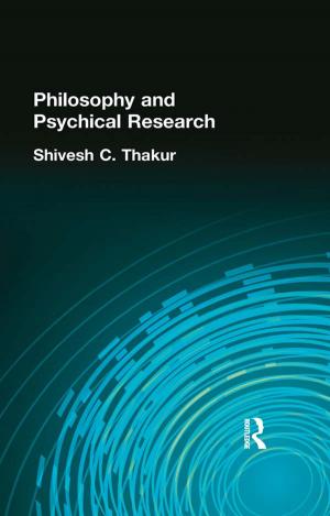 Cover of the book Philosophy and Psychical Research by Madeleine Gilbart, Richard McCracken