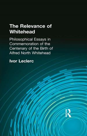 Cover of the book The Relevance of Whitehead by Niven