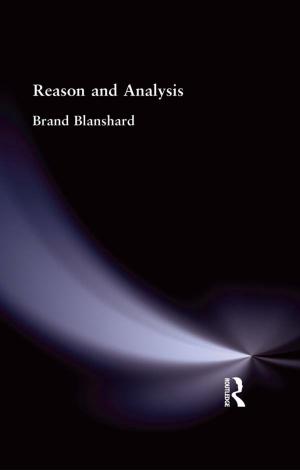 Cover of the book Reason and Analysis by 