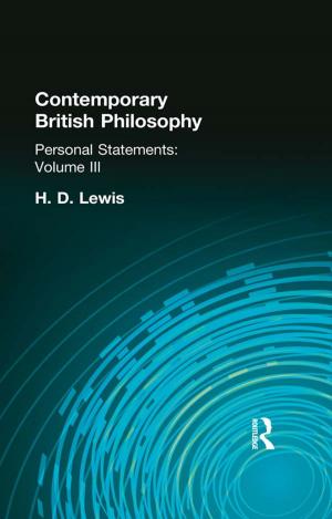 Cover of the book Contemporary British Philosophy by Julia Hornberger
