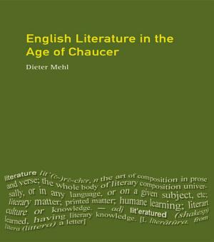 Cover of the book English Literature in the Age of Chaucer by Stephen Kalberg