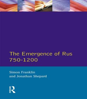 bigCover of the book The Emergence of Russia 750-1200 by 