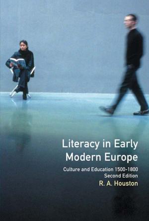 Book cover of Literacy in Early Modern Europe