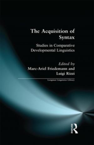 Cover of the book The Acquisition of Syntax by Leo Howe