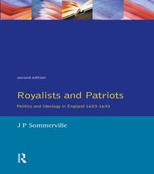 Cover of Royalists and Patriots
