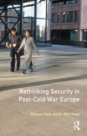 Book cover of Rethinking Security in Post-Cold-War Europe