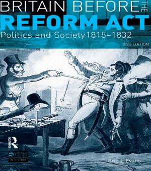 Book cover of Britain before the Reform Act