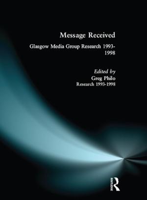 Cover of the book Message Received by Sandra L. Ragan, Elaine M. Wittenberg-Lyles, Joy Goldsmith, Sandra Sanchez Reilly