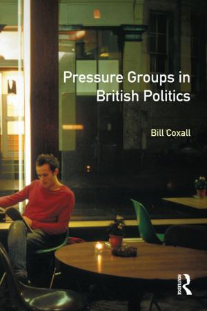 Cover of the book Pressure Groups in British Politics by Tom Hayden