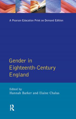 Cover of the book Gender in Eighteenth-Century England by Gerald M. Berkowitz
