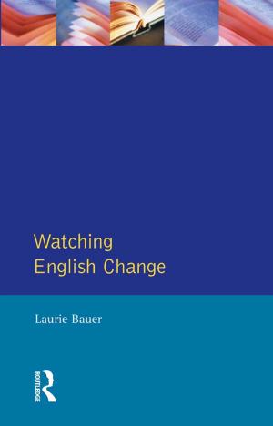 Cover of the book Watching English Change by Gideon Calder, Edward Garrett