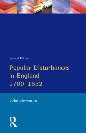 Cover of the book Popular Disturbances in England 1700-1832 by David Miles Huber, Robert E. Runstein