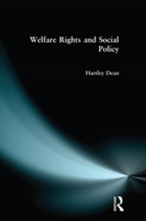 Cover of the book Welfare Rights and Social Policy by Frans Husken Huskin, Dick van der Meij