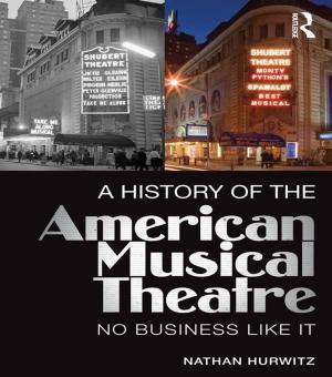 Cover of the book A History of the American Musical Theatre by Anita Hoffmann