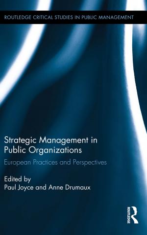 Cover of the book Strategic Management in Public Organizations by Esther D Rothblum, Jacqueline Weinstock