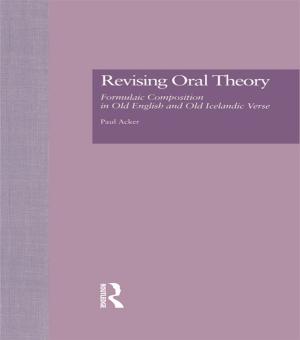 bigCover of the book Revising Oral Theory by 
