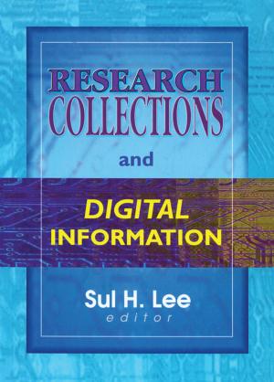 Cover of the book Research Collections and Digital Information by Jørgen Wettestad