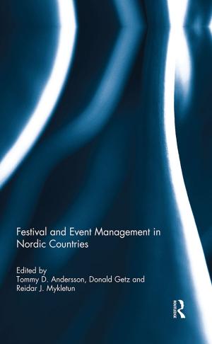 Cover of the book Festival and Event Management in Nordic Countries by William Sims Curry